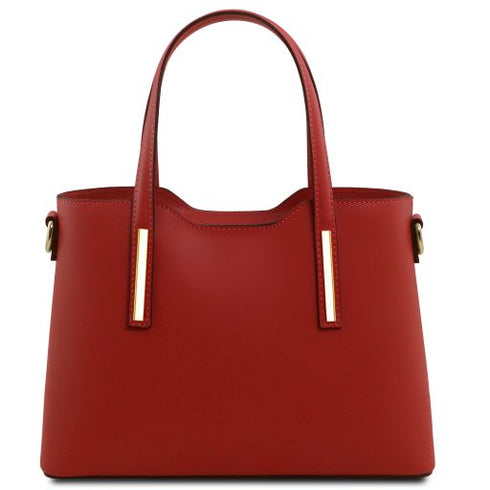 Olimpia - Leather tote - Small size